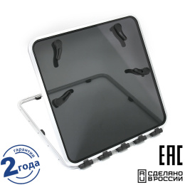 Люк палубный подъемный Фрегат 660x660 (монтажный размер 620х620) R42 5" без противоскользящих полос